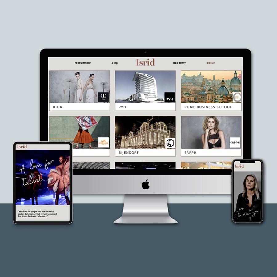 Redbanana Sites & Shops | Responsive devices | Isrid site